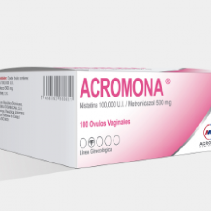 Acromona Ovulos Vaginal x Unidad