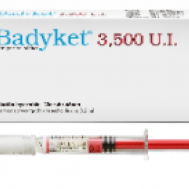 Badyket 3,500UI Solucion Subcutanea, Caja 2 Jeringas 0.2ml