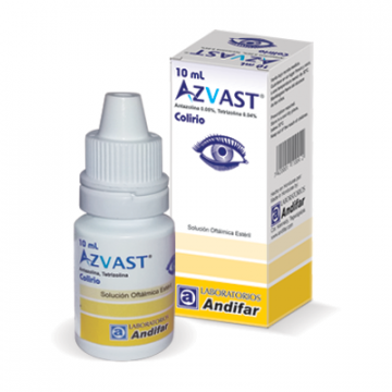 Azvast Solucion Oftalmica, Frasco 10ml