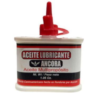 Aceite Lubricante ANCORA, Frasco 1.05Oz