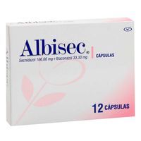 Albisec caspulas, 12 capsulas